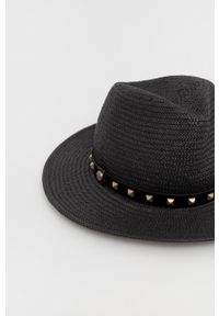 AllSaints kapelusz kolor czarny. Kolor: czarny #3