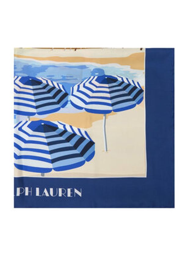 Lauren Ralph Lauren - LAUREN RALPH LAUREN Chusta 454P09790001 Niebieski. Kolor: niebieski. Materiał: jedwab