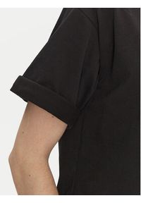 Elisabetta Franchi T-Shirt MA-035-51E2-V170 Czarny Regular Fit. Kolor: czarny. Materiał: bawełna #2