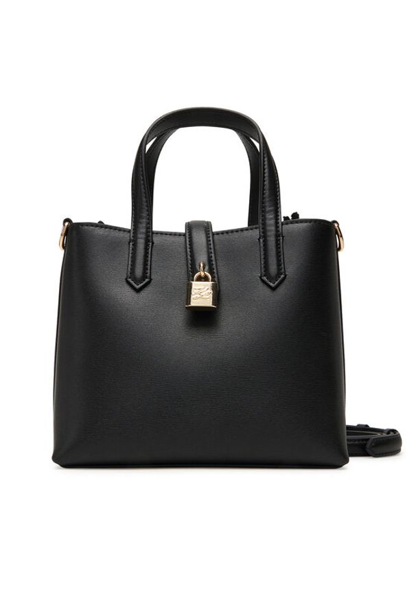 Karl Lagerfeld - KARL LAGERFELD Torebka A3W30151 Czarny. Kolor: czarny. Materiał: skórzane