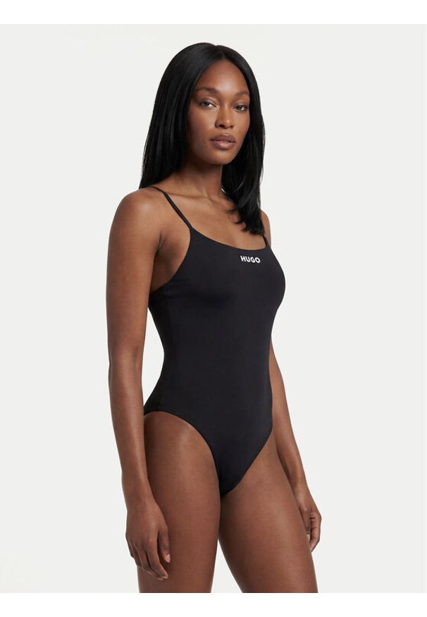 Hugo - HUGO Strój kąpielowy 50555655 Czarny. Kolor: czarny. Materiał: syntetyk