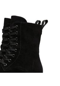 DeeZee Botki WS5598-23 Czarny. Kolor: czarny. Materiał: materiał