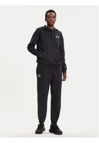 Under Armour Spodnie dresowe Essential Fleece Joggers 1373034 Czarny Regular Fit. Kolor: czarny. Materiał: dresówka, bawełna #5