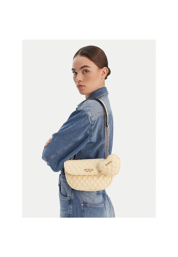 Torebka Guess. Kolor: żółty