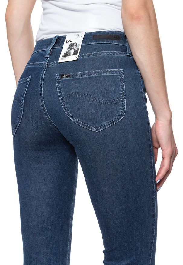 Lee - SPODNIE DAMSKIE LEE SCARLETT BLUEBERRY L526RKPJ 112111863