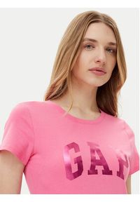 GAP - Gap T-Shirt 776775-04 Różowy Regular Fit. Kolor: różowy. Materiał: bawełna