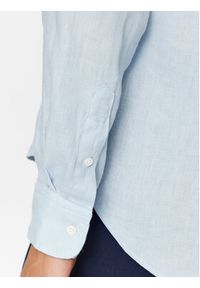 Polo Ralph Lauren Koszula 211920516003 Niebieski Relaxed Fit. Typ kołnierza: polo. Kolor: niebieski. Materiał: len #3