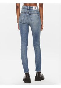 Calvin Klein Jeans Jeansy J20J222143 Niebieski Skinny Fit. Kolor: niebieski