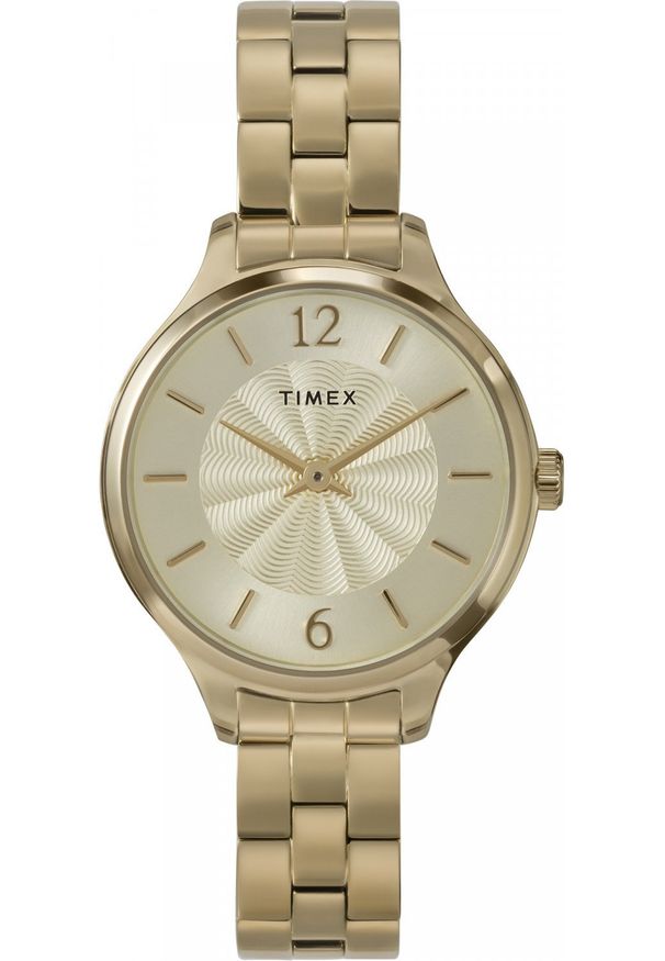 Zegarek damski Timex TW2W98200 złoty. Kolor: złoty