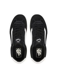 Vans Sneakersy Super Lowpro VN000Z2ZBA21 Czarny. Kolor: czarny. Materiał: skóra, zamsz #6