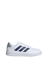 Adidas - Buty Courtblock. Okazja: na co dzień. Kolor: wielokolorowy, niebieski, szary, biały. Sport: turystyka piesza #1