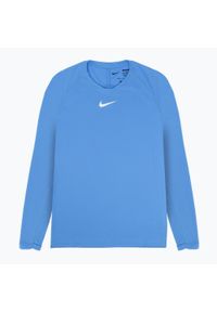 Longsleeve termoaktywny dziecięcy Nike Dri-FIT Park First Layer. Kolor: niebieski. Długość rękawa: długi rękaw #1