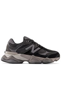 Buty New Balance U9060BLK - czarne. Okazja: na co dzień. Kolor: czarny. Materiał: guma, zamsz, materiał, syntetyk. Szerokość cholewki: normalna. Sport: fitness