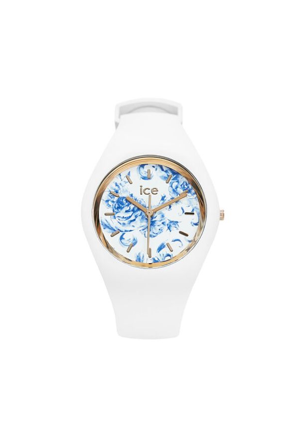 Ice Watch - Ice-Watch Zegarek Ice Blue 019227 M Biały. Kolor: biały