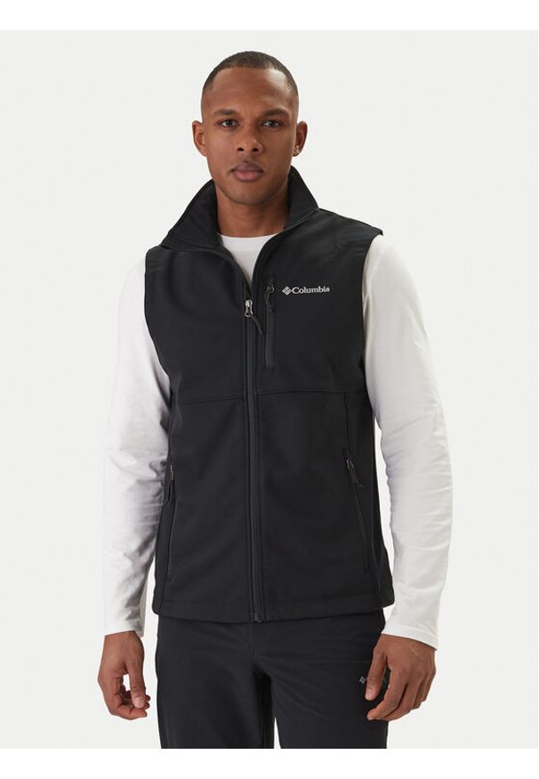 columbia - Columbia Kamizelka Ascender™ II Softshell 2090474 Czarny Regular Fit. Kolor: czarny. Materiał: syntetyk