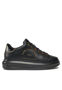 Karl Lagerfeld - KARL LAGERFELD Sneakersy KL62539F Czarny. Kolor: czarny