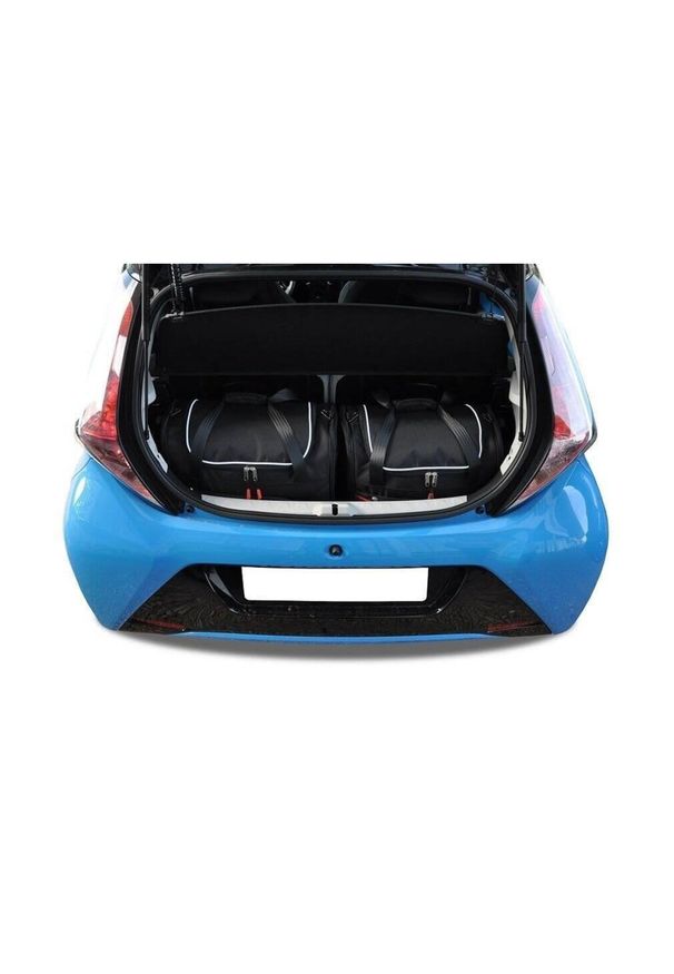 KJUST - Torby Do Bagażnika Toyota Aygo 2014-2021 2Szt Kjust. Kolor: czarny. Styl: sportowy