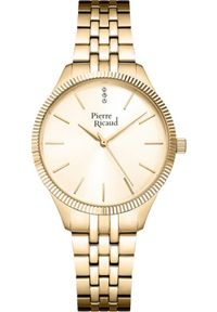 Zegarek Pierre Ricaud Zegarek damski Pierre Ricaud P23010.1111Q CYRKONIE złoty. Kolor: złoty #1