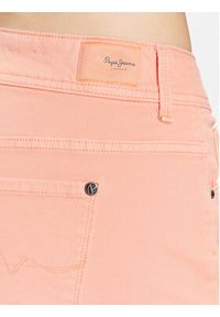Pepe Jeans Szorty materiałowe Siouxie PL801002YE4 Pomarańczowy Regular Fit. Kolor: pomarańczowy. Materiał: materiał