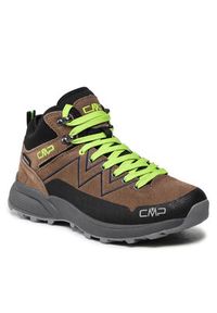 CMP Trekkingi Kaleepso Mid Hiking Shoe Wp 31Q4917 Brązowy. Kolor: brązowy. Materiał: zamsz, skóra. Sport: turystyka piesza #9