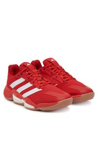 Adidas - Buty halowe adidas. Kolor: czerwony