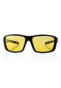 OPC - Okulary ochronne SPORT EVEREST Matt Black Ultra Light Yellow CAT.1 + ETUI. Kolor: czarny, żółty, wielokolorowy #2