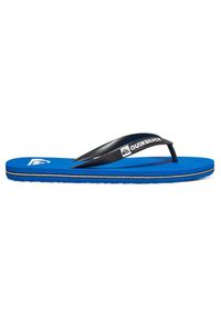 Quiksilver - Klapki dla Mężczyzn MOLOKAI. Okazja: na plażę. Kolor: wielokolorowy. Materiał: guma, syntetyk. Styl: sportowy
