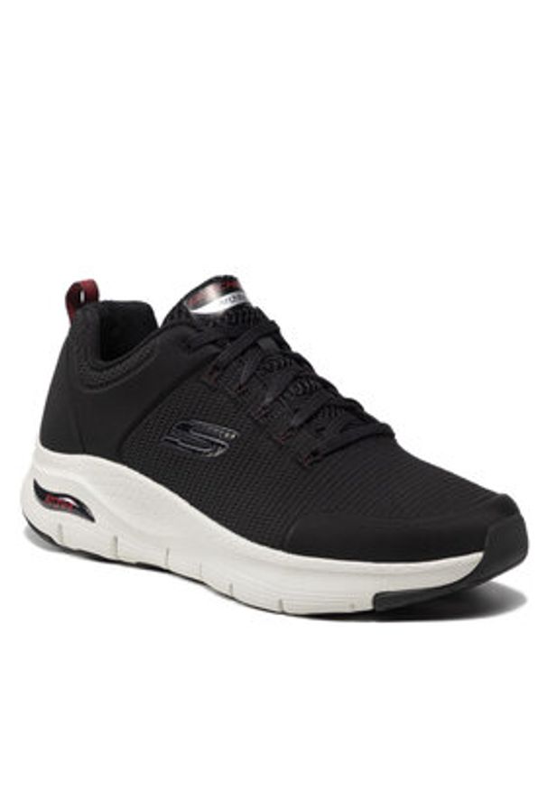 skechers - Skechers Sneakersy Titan 232200/BKW Czarny. Kolor: czarny. Materiał: materiał
