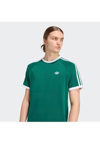 Adidas - adidas T-Shirt 3-Stripes KE3534 Zielony Regular Fit. Kolor: zielony. Materiał: bawełna #6