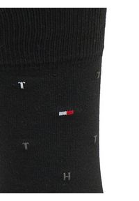 TOMMY HILFIGER - Tommy Hilfiger Skarpety długie 701235375 Czarny. Kolor: czarny. Materiał: materiał, bawełna #4