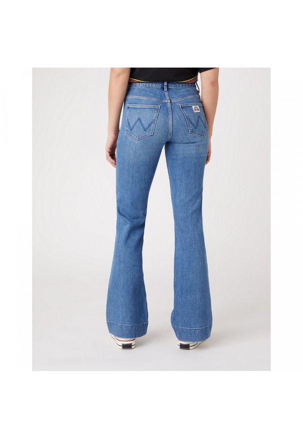 Wrangler - DAMSKIE SPODNIE JEANSOWE WRANGLER FLARE W233JX28Z 112127845