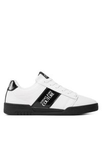 Versace Jeans Couture Sneakersy 74YA3SD5 Biały. Kolor: biały. Materiał: skóra #1