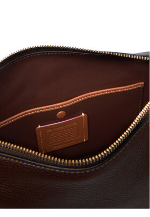 Coach Torebka Lola CCC45 Brązowy. Kolor: brązowy. Materiał: skórzane