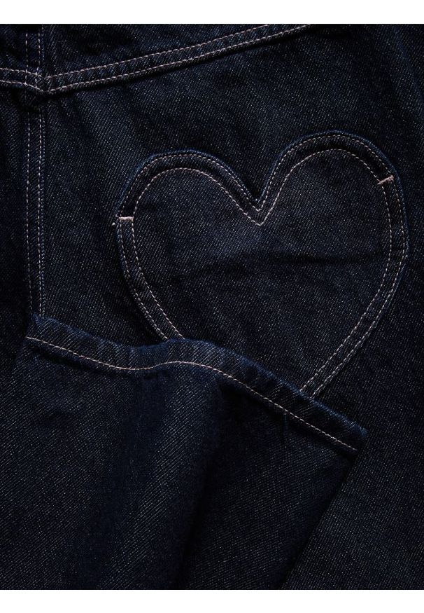 Reserved - Jeansy regular - granatowy. Kolor: niebieski