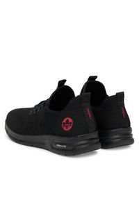 Rieker Sneakersy B7376-00 Czarny. Kolor: czarny. Materiał: materiał #7