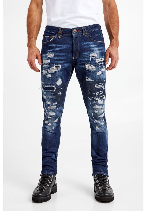 Philipp Plein - JEANSY PHILIPP PLEIN. Wzór: aplikacja