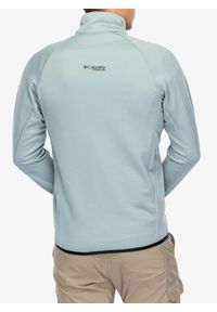 columbia - Bluza bez kaptura mĘska Columbia Triple Canyon Grid Fleece Full Zip II. Typ kołnierza: bez kaptura. Kolor: niebieski. Sezon: zima. Sport: narciarstwo