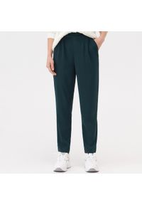 Sinsay - Spodnie chino - Zielony. Kolor: zielony #1