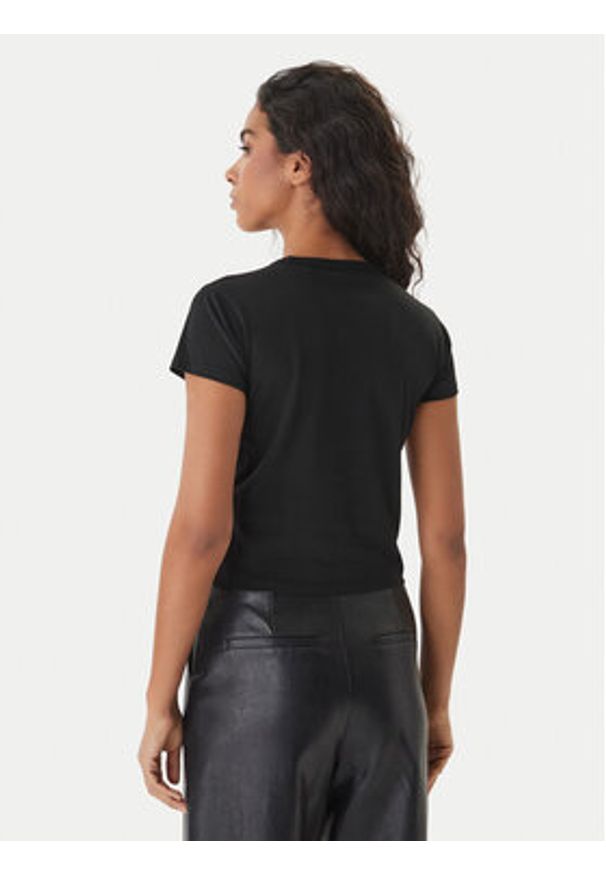 Hugo - HUGO T-Shirt Dichroma_B 50560769 Czarny Slim Fit. Kolor: czarny. Materiał: bawełna