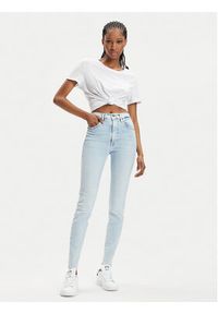 Tommy Jeans Jeansy Sylvia DW0DW17590 Błękitny Skinny Fit. Kolor: niebieski