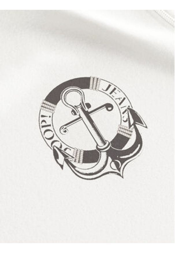 JOOP! Jeans T-Shirt 15 JJJ-28Alidor 30047014 Beżowy Modern Fit. Kolor: beżowy. Materiał: bawełna