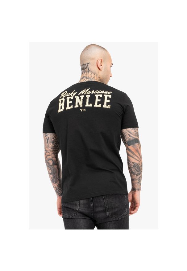 T-shirt o klasycznym kroju Benlee Kilaas. Kolor: wielokolorowy, żółty, czarny