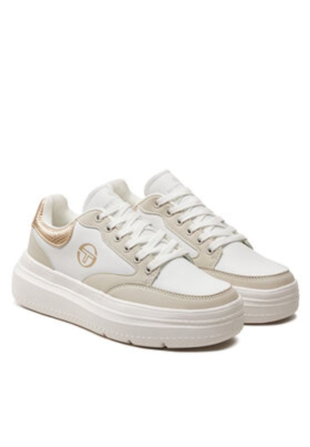 SERGIO TACCHINI - Sergio Tacchini Sneakersy Ginna STF231W022-11 Biały. Kolor: biały. Materiał: skóra