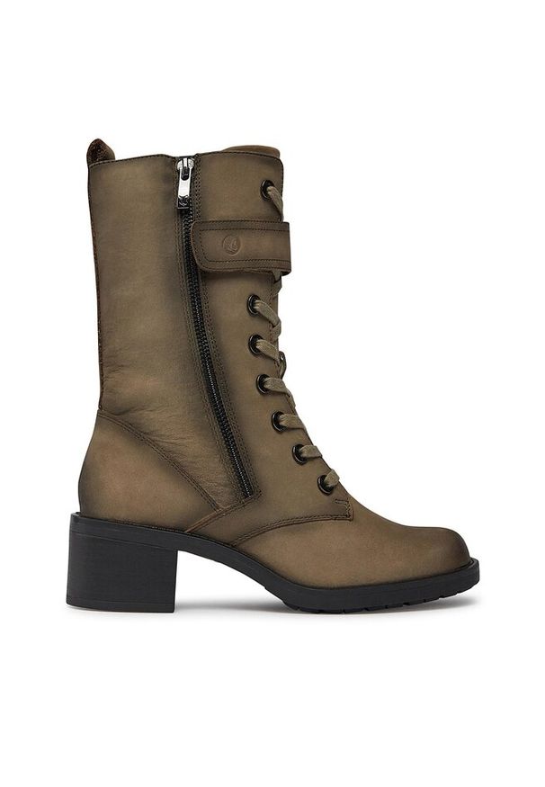 Trzewiki Caprice. Kolor: zielony