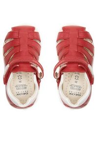 Geox Sandały B Sandal Macchia Boy B254VA08554C0003 Czerwony. Kolor: czerwony #3