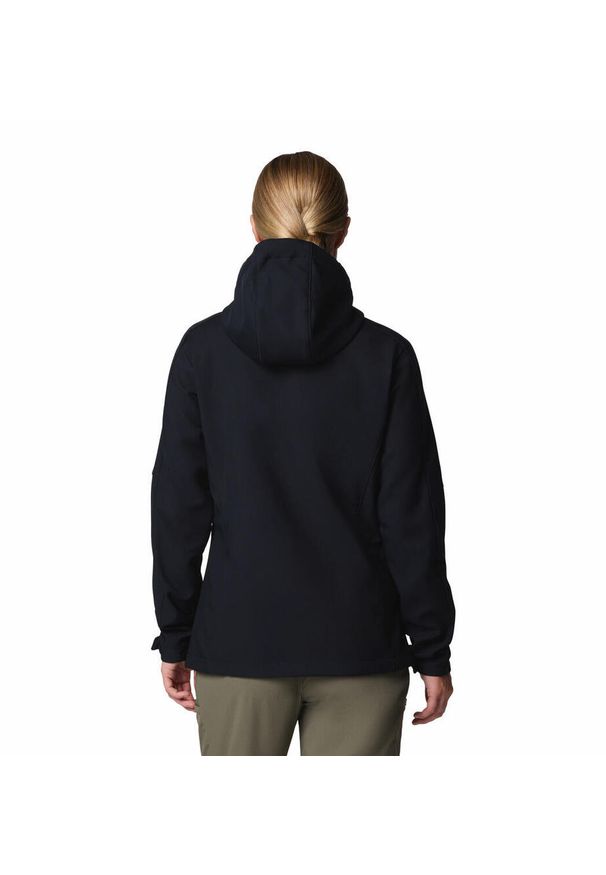 columbia - Columbia Kurtka Cascade Ridge Ii 2113961010. Kolor: czarny. Materiał: softshell. Sport: turystyka piesza