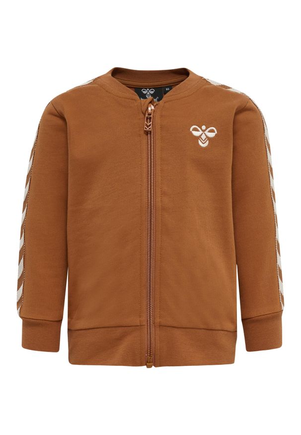 Dres dla niemowląt Hummel Bille. Kolor: brązowy. Materiał: dresówka