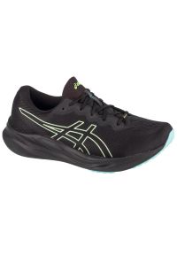 Buty treningowe Asics Gel-Pulse 15 Gtx M 1011B781-001 czarne. Kolor: czarny. Materiał: guma. Szerokość cholewki: normalna. Sport: fitness, bieganie