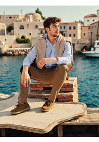 Sinsay - Koszula REGULAR FIT - błękitny. Kolor: niebieski #1