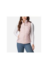columbia - Columbia Bezrękawnik Powder Lite Vest 1757411626. Kolor: różowy. Długość rękawa: bez rękawów